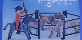 Playmobil - 3753v2-ant - Cowboy mit Rindern