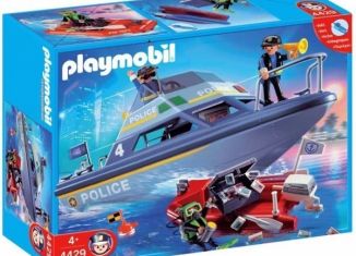 Playmobil - 4429v2 - Police launch