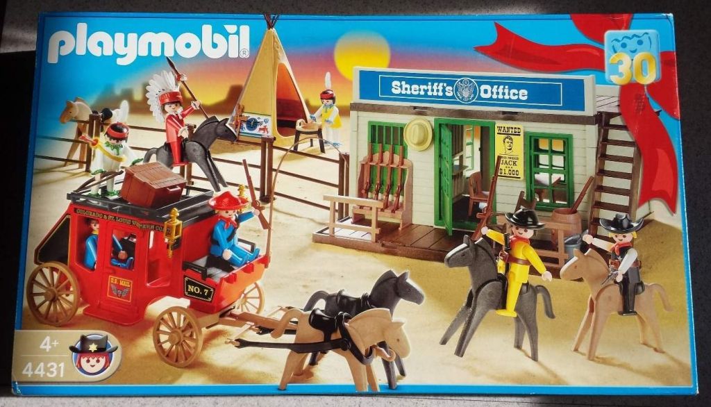 Playmobil 4431 - Western 30 années - Box