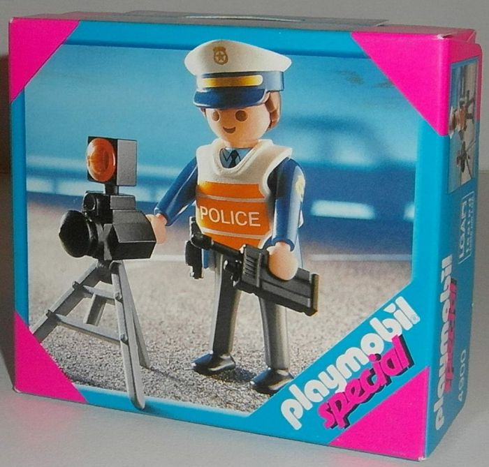 PLAYMOBIL Special 4609 Radarkontrolle – Polizei-Spielset Mit Figur Für Actiongeladene Verkehrskontrollen