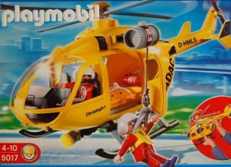 Playmobil - 5017 - ADAC Rettungshubschrauber