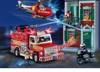 Playmobil - 5879-usa - Firefighter Mega-Set