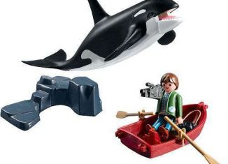 Playmobil - 5897 - Whale and fisherman