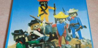 Playmobil - 3241v1-ant - Cowboys and Mexicans