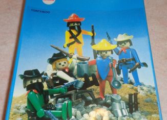 Playmobil - 3241v1-ant - Cowboys and Mexicans