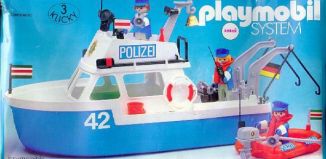 Playmobil - 3539-ant - Polizeiboot