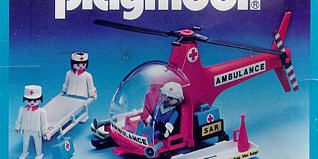 Playmobil - 6033-ant - Helicopter ambulance