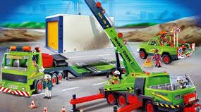 Playmobil - 4084 - Mega Construction Set Garage Transport
