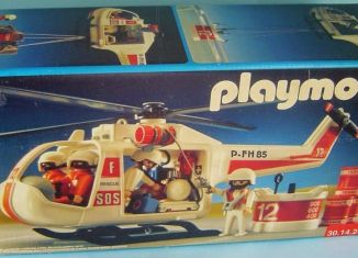 Playmobil - 30.14.24-est - White Rescue Helicopter
