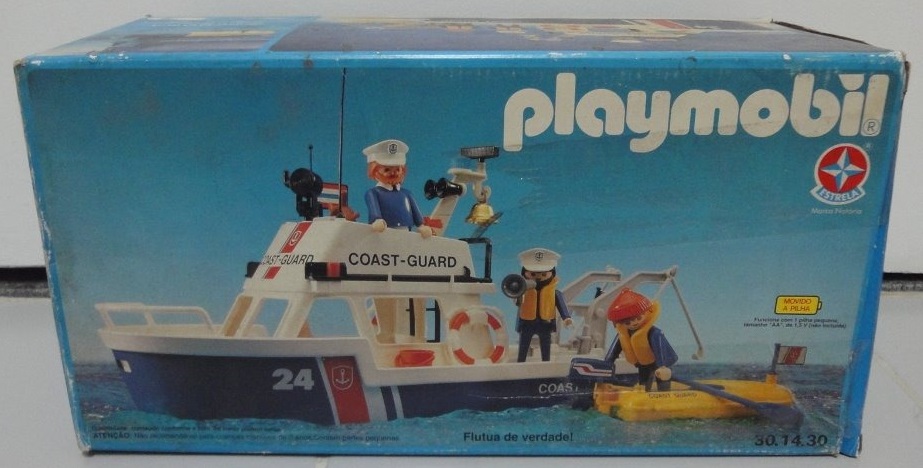 Playmobil 30.14.30-est - Cost guard launch - Box