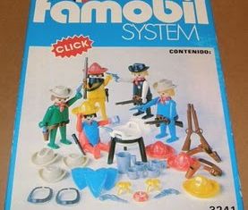 Playmobil - 3241v1-fam - Cowboys and Mexicans - Detail Playmobil - 3241v1-fam - Cowboys and Mexicans