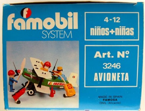 3 Playmobil pegasus plane 3246 