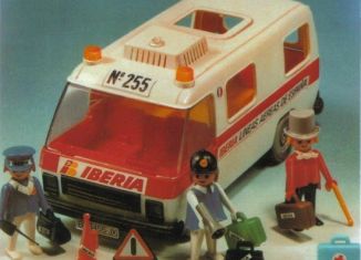 Playmobil - 3255-fam - Iberia van - Detail Playmobil - 3255-fam - Iberia van