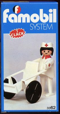 Playmobil 3362-fam - Nurse / wheelchair - Box