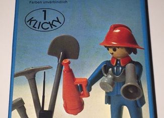 Playmobil - 3366-ita - Feuerwehrmann - Detail Playmobil - 3366-ita - Feuerwehrmann