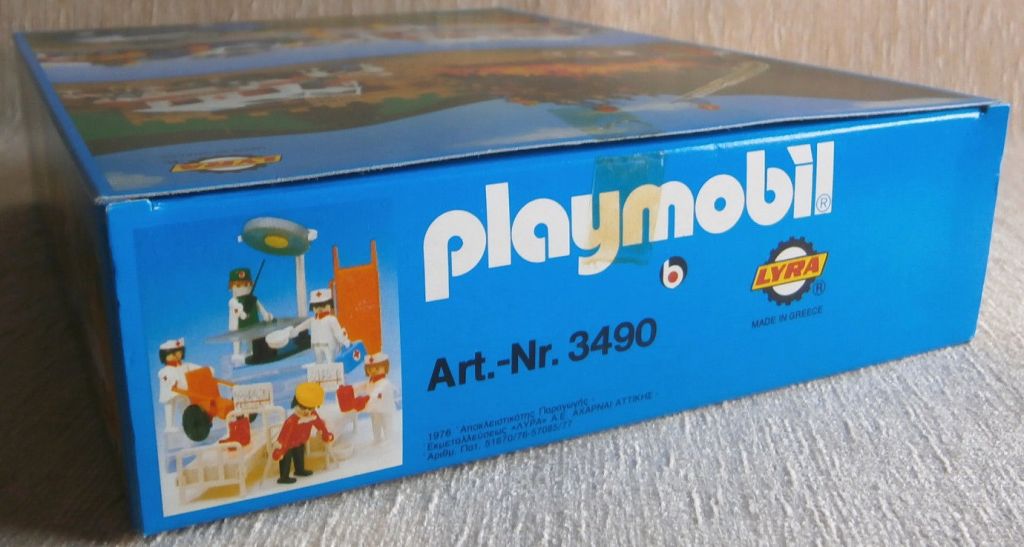 Playmobil 3490-lyr - Hospital Team - Box