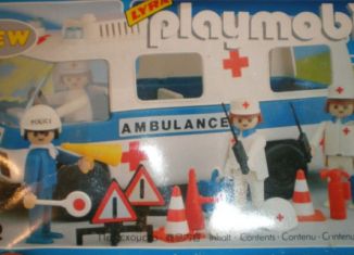 Playmobil - 9002v2-lyr - Ambulance