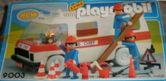 Playmobil - 9003v2-lyr - Firemen van