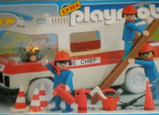Playmobil - 9003v2-lyr - Feuerwehrwagen
