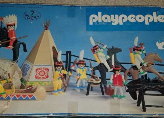 Playmobil - 3406-pla - Indian Camp Set