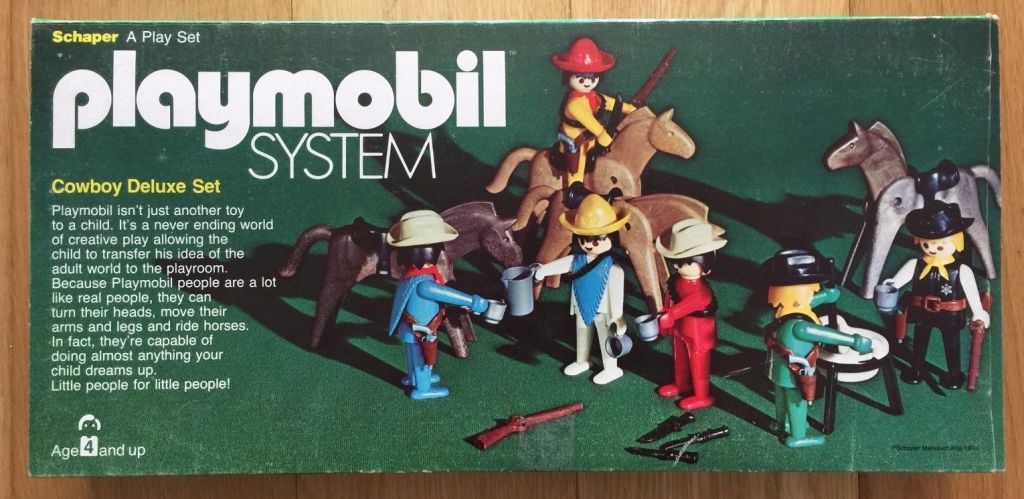 Playmobil Set: 040-sch - Cowboy Deluxe Set - Klickypedia