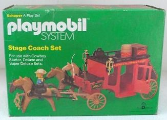 Playmobil - 048-sch - Stagecoach Set