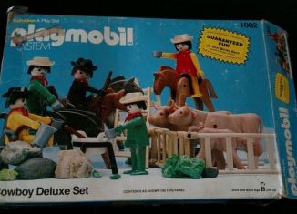 Playmobil - 1002v1-sch - Cowboy Deluxe Set