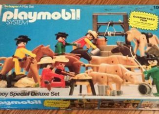 Playmobil - 1003-sch - Cowboy Special Deluxe Set - Detail Playmobil - 1003-sch - Cowboy Special Deluxe Set