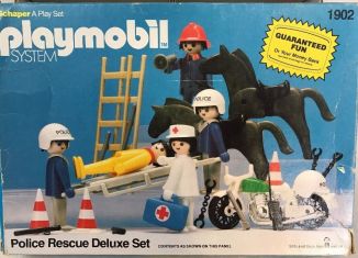 Playmobil - 1902-sch - Police Rescue Deluxe Set