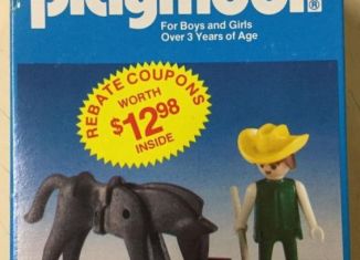 Playmobil - 2955-sch - Farmer & Horse