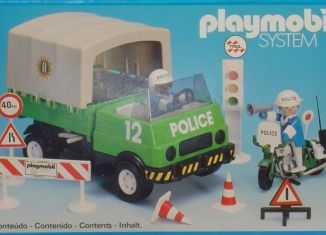 Playmobil - 23.70.5-trol - Police truck + motorbike