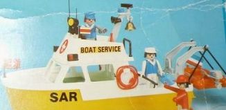 Playmobil - 23.72.1-trol - Boat Service