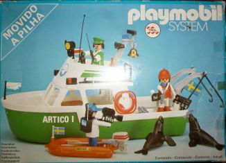 Playmobil - 23.72.2-trol - Expeditionboat Playmobil - 23.72.2-trol - Expeditionboat " Artico I "