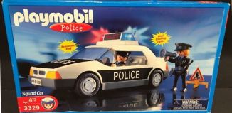 Playmobil - 3329-usa - Coche de policía