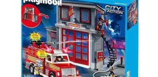 Playmobil - 5044-usa - Feuerwache und Feuerwehr-Truck