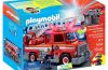 Playmobil - 5682v2-usa - Camion de Pompiers avec Echelle