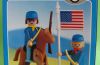 Playmobil - 2014-lyr - US rider & soldier with flag