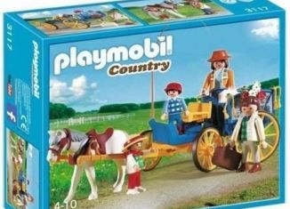 Playmobil - 3117v2 - Famille en buggy
