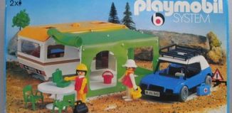 Playmobil - 3152s1v2 - Wohnwagen mit Fahrzeug