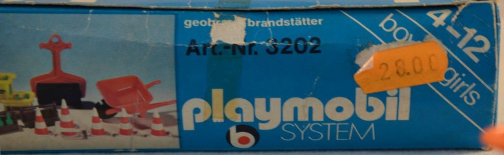 Playmobil 3202s1v4 - Construction accessories - Box