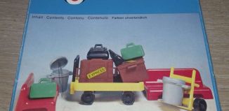 Playmobil - 3206s1v3 - Railway Station Platform Luggage