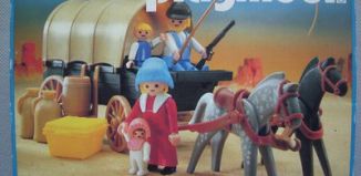 Playmobil - 3278v2 - Colons & chariot couvert