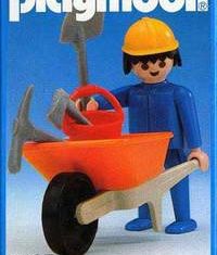 Playmobil - 3325 - Construction Worker - Detail Playmobil - 3325 - Construction Worker
