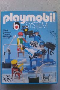 PLAYMOBIL VINTAGE TÉLÉVISION TVI cameraman technicien caméra sets 3530