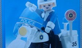 Playmobil - 3564s2v2 - Polizist mit Motorrad