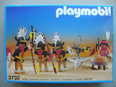 Playmobil 3732 - Indian War Party - Box