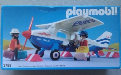 Playmobil 3788 - Blue Air Taxi - Box