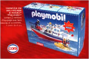 Playmobil 4997-fra - Rescue Boat - Back