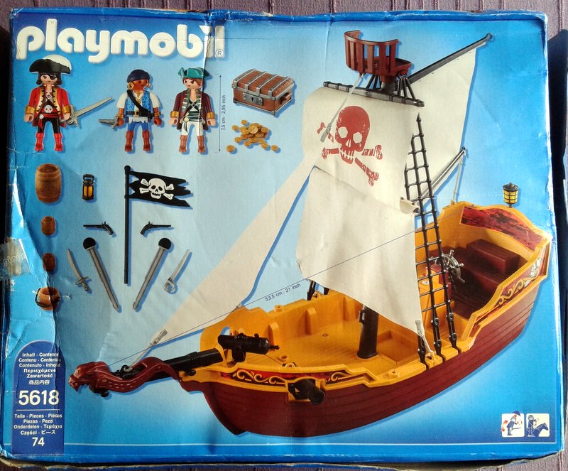 PLAYMOBIL® Red Serpent Pirate Ship 5618