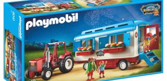 Playmobil - 9041 - Tracteur & caravane Roncalli